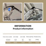 Cat-eye Reading Glasses Women Fashion Large Frame HD Lens