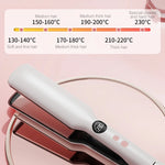 Hair Straightener Oil Coating Wide Plates Fast Heating Tool