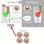 Hair Remover Replacement Heads Finishing Touch