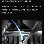 Electric Shaver for Men Mini Rechargeable Double Head Razor