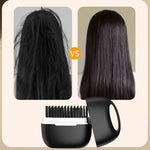 Small Hair Straightener Comb Less Frizz Smooth Styling Tool