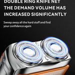 Electric Shaver for Men Mini Rechargeable Double Head Razor