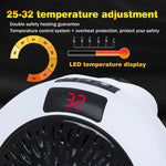 Electric PTC Ceramic Heater Portable Mini Desk Top Heat