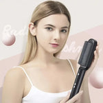 Hair Straightener Brush Quick Heated Electric Hot Comb Tool