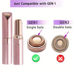 Flawless Replacement Heads Facial Hair Remover Gen 1