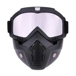 Outdoor Sport Face Mask & Goggles for Motorcycle & Snowboard